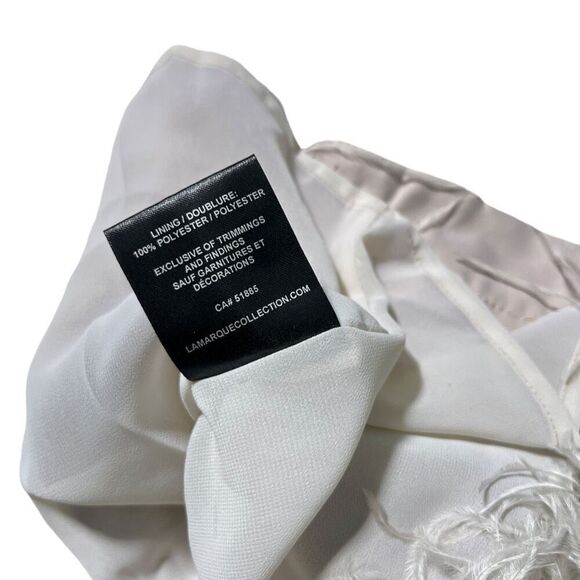 LAMARQUE Abella Dress in Bone - Picture 8 of 14